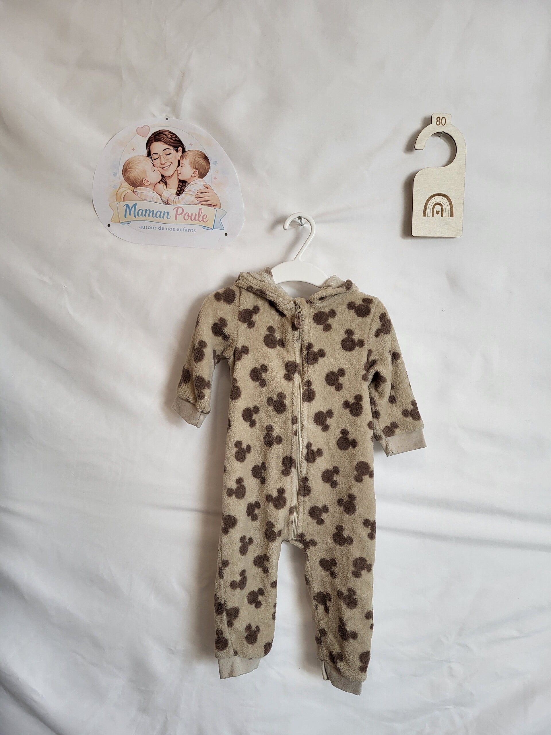 Pyjama crème imprimé Disney T80