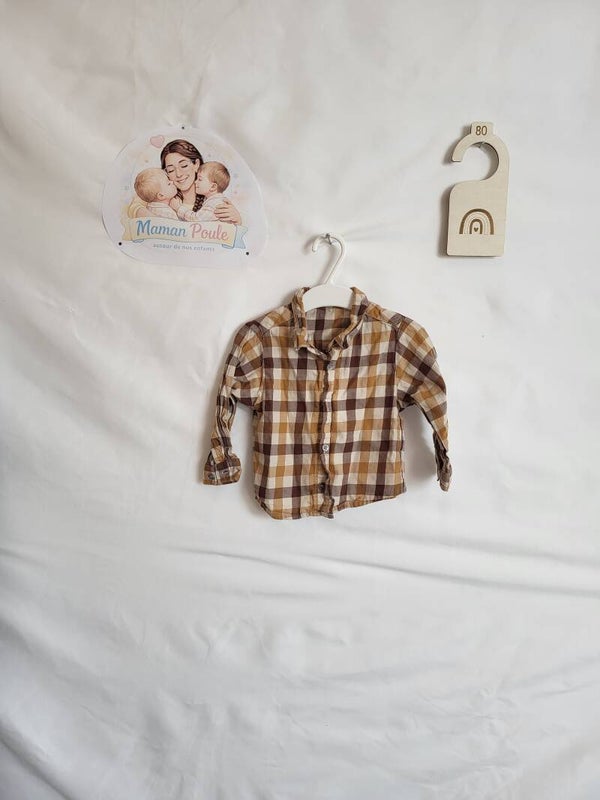 Chemise à carreaux T80