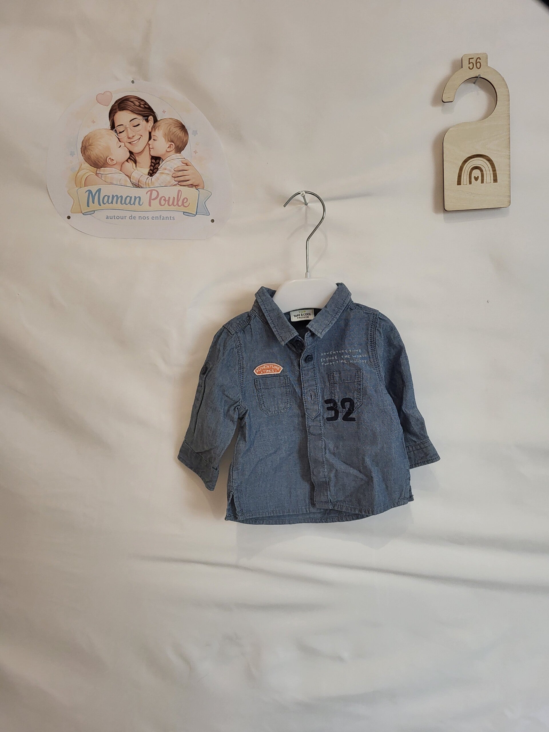 Chemise en jeans T59 TAO