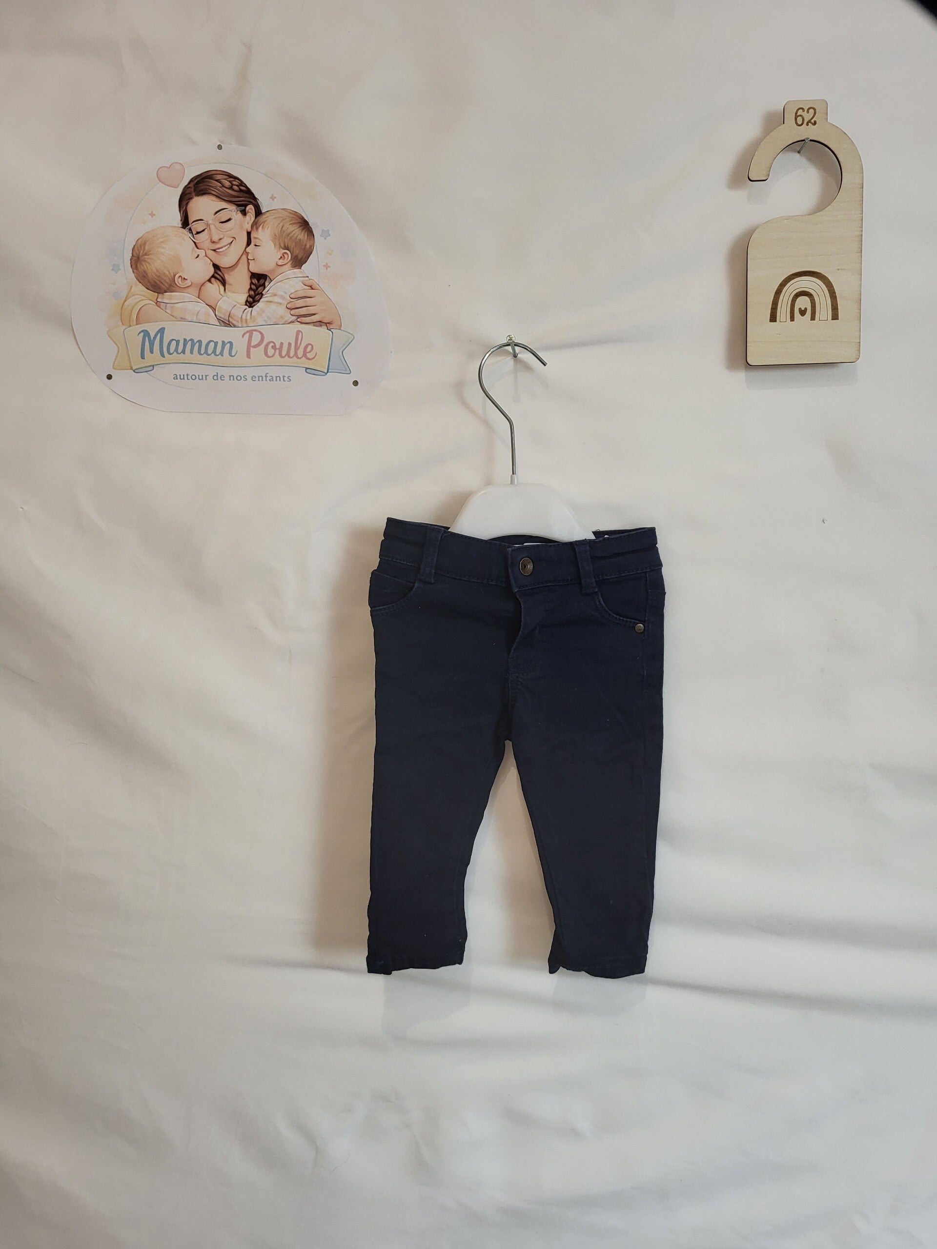 Pantalon marine T59 Okaidi