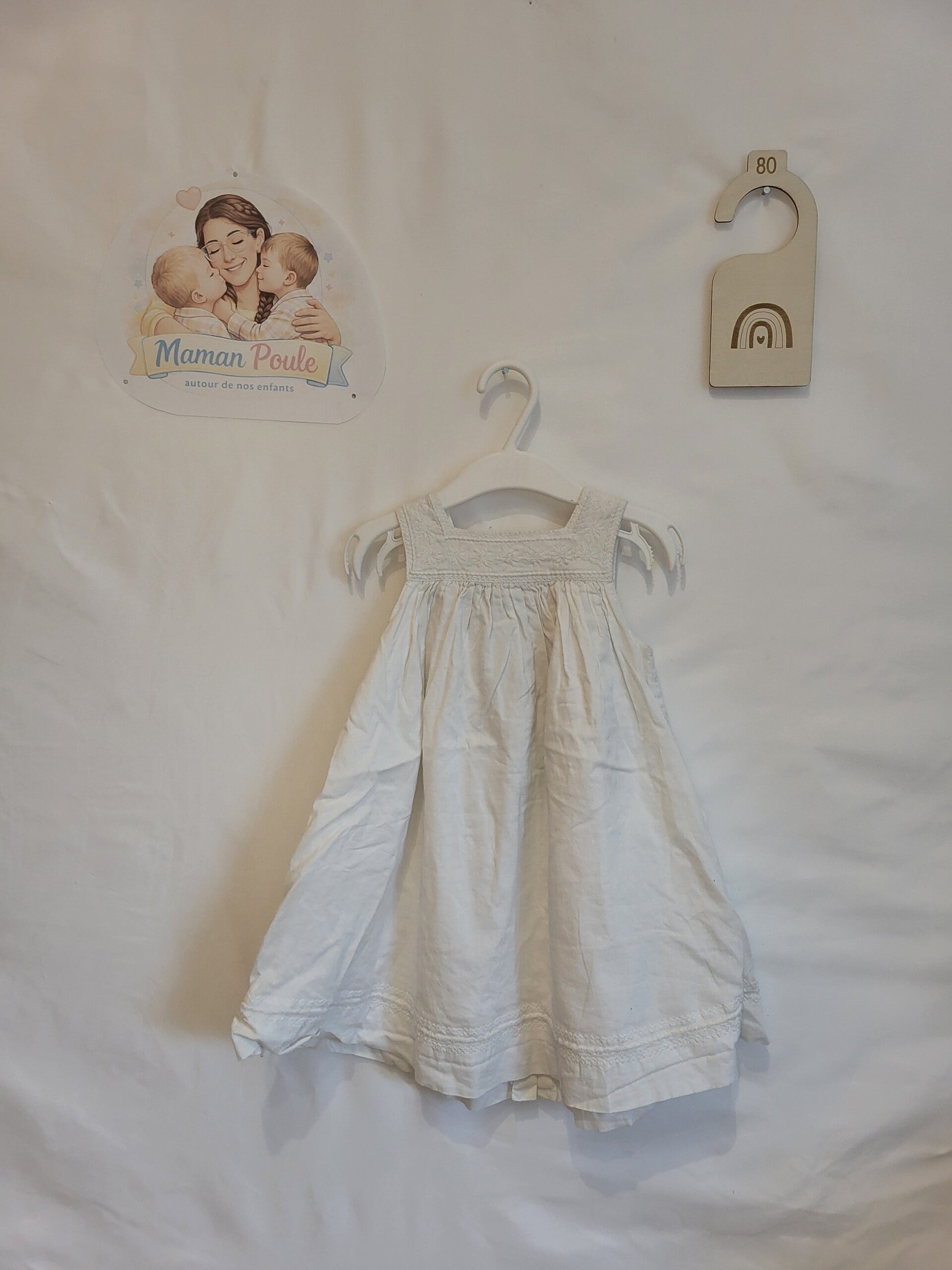 Robe blanche T80