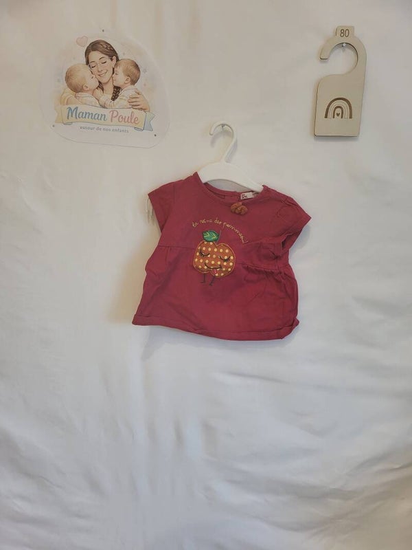 Tee-shirt pomme T80