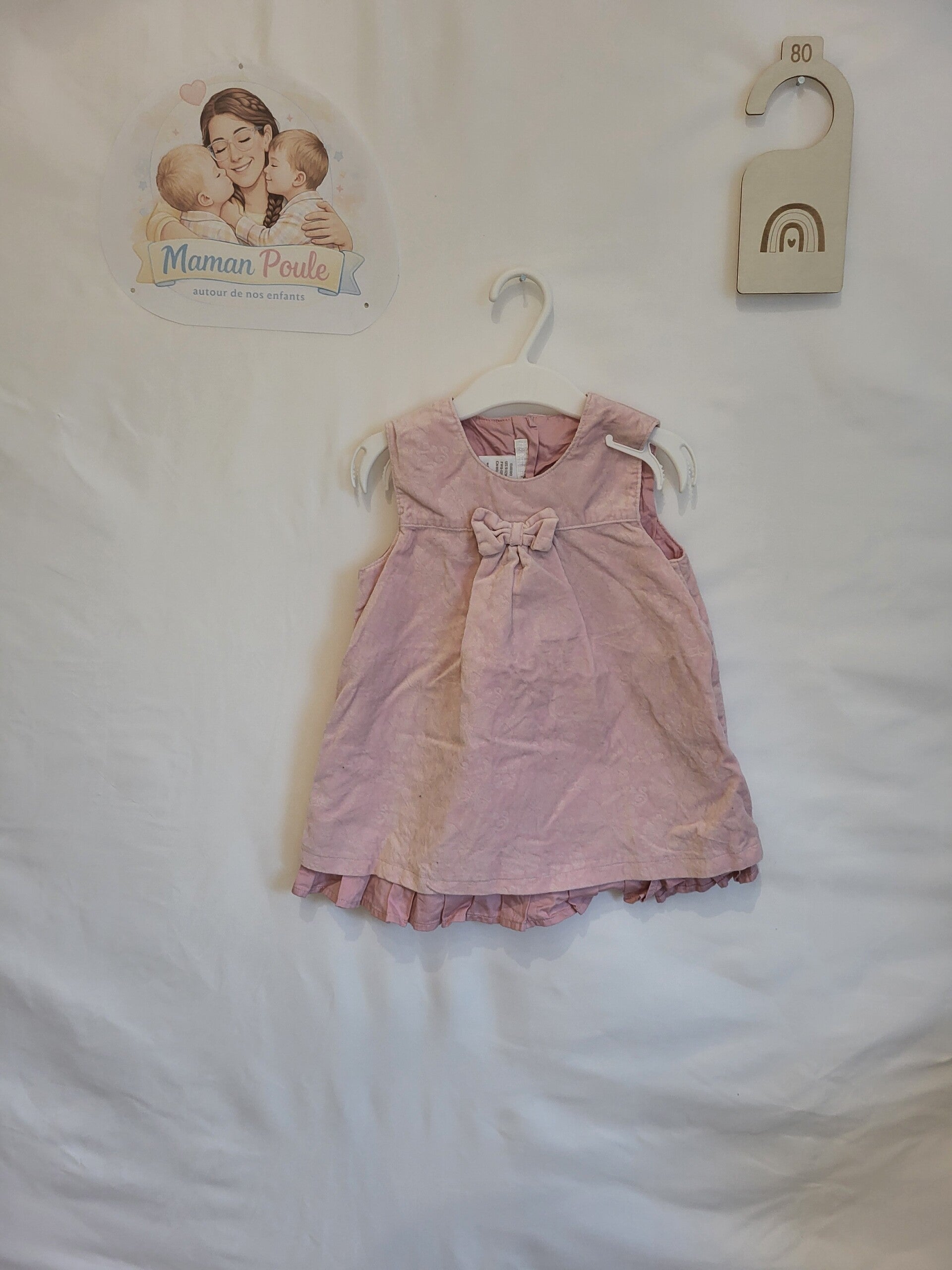 Robe rose T80
