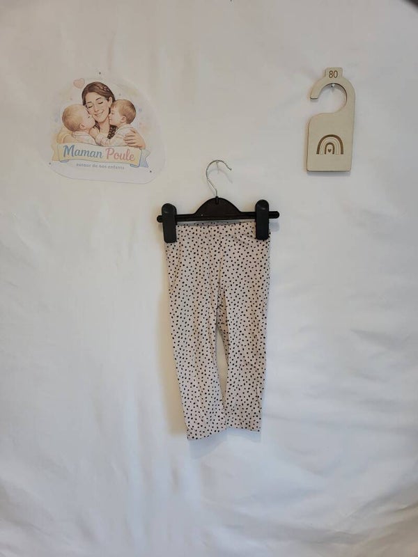 Legging à pois T80