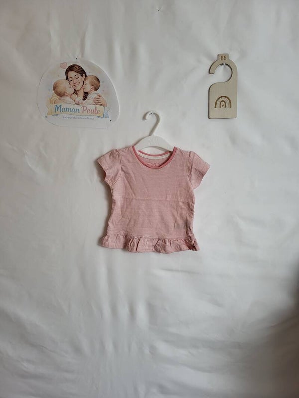 Tee-shirt rose T86