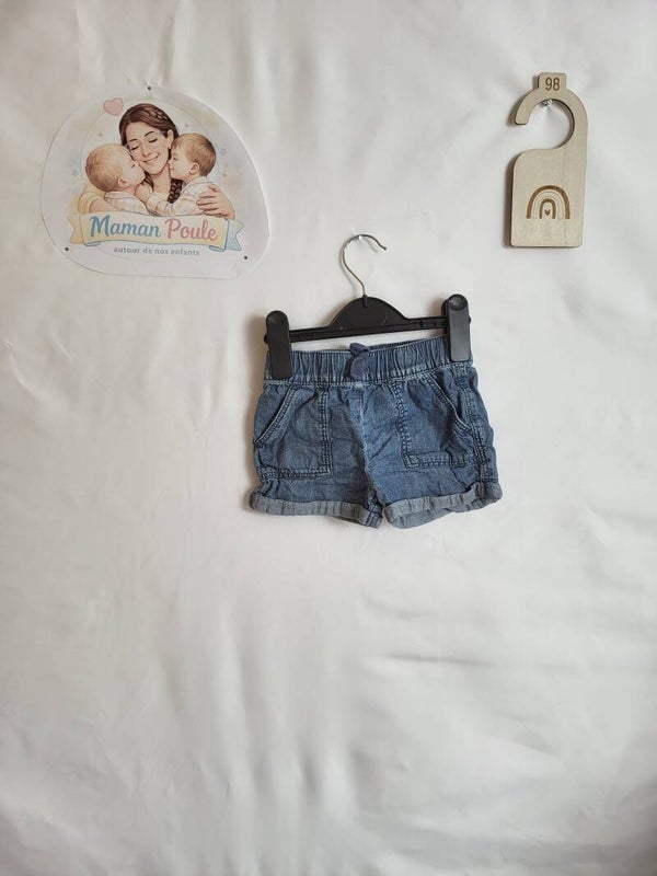 Short en jeans léger T98