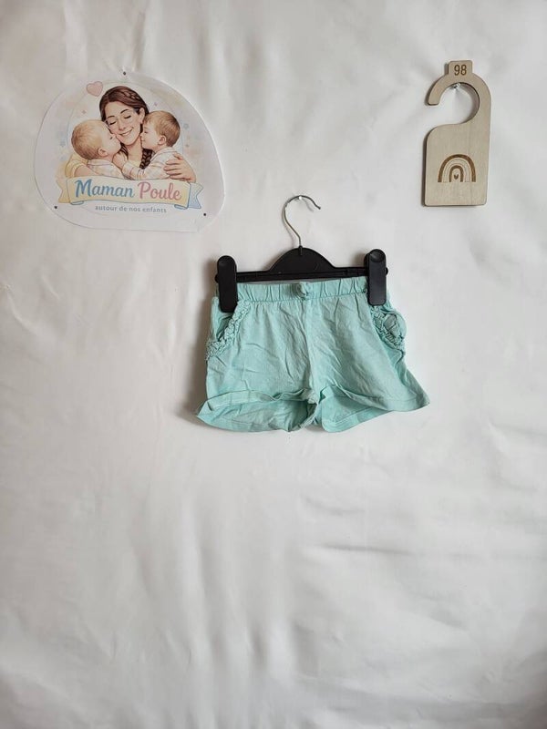 Short vert d'eau T98