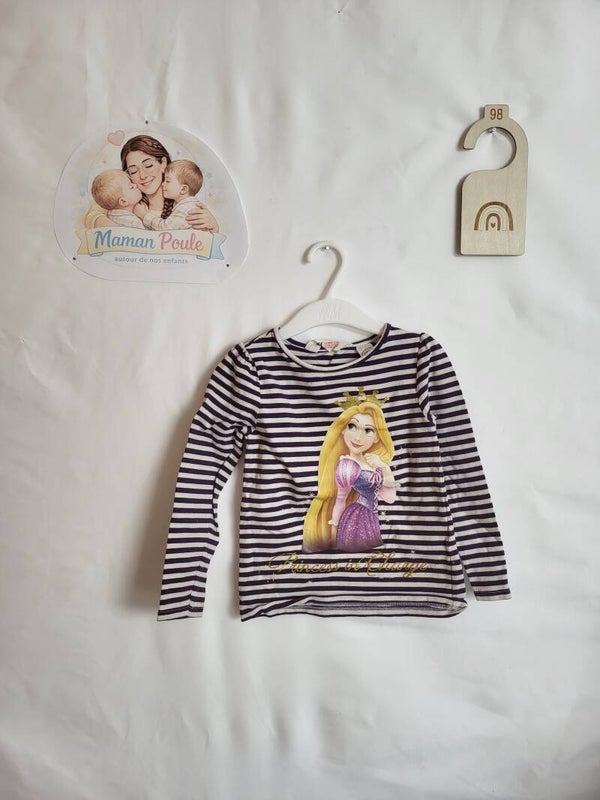 Tee-shirt Raiponce à manches longues T98
