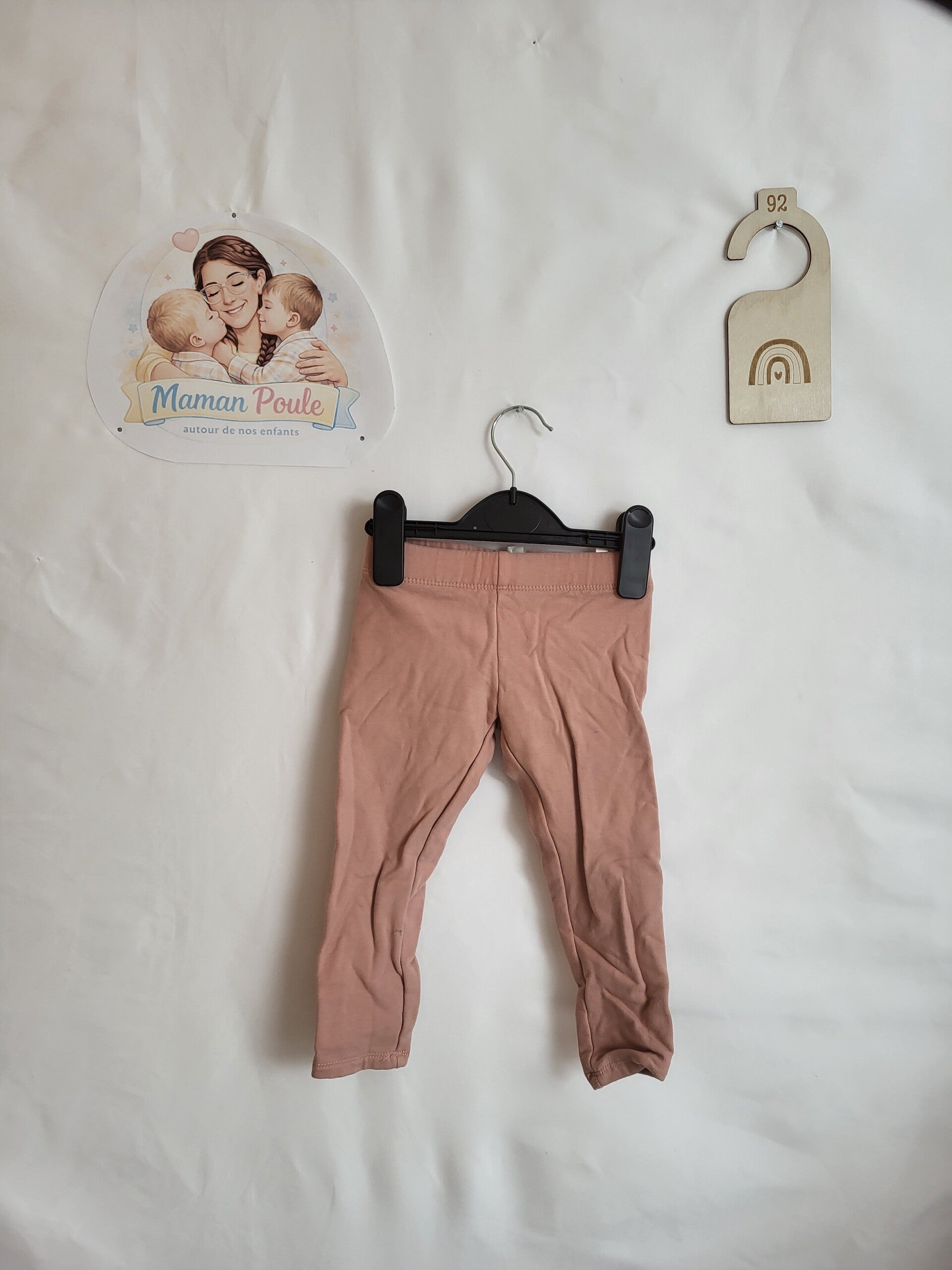 Legging vieux rose T92