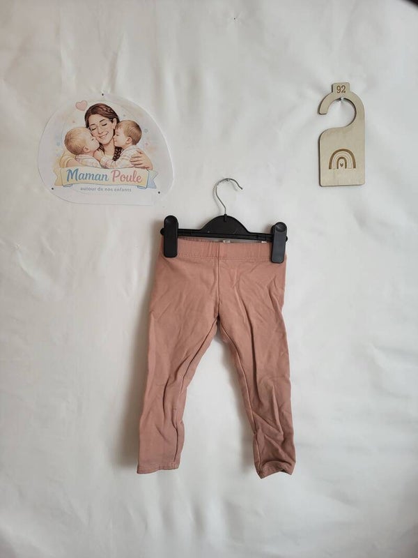 Legging vieux rose T92