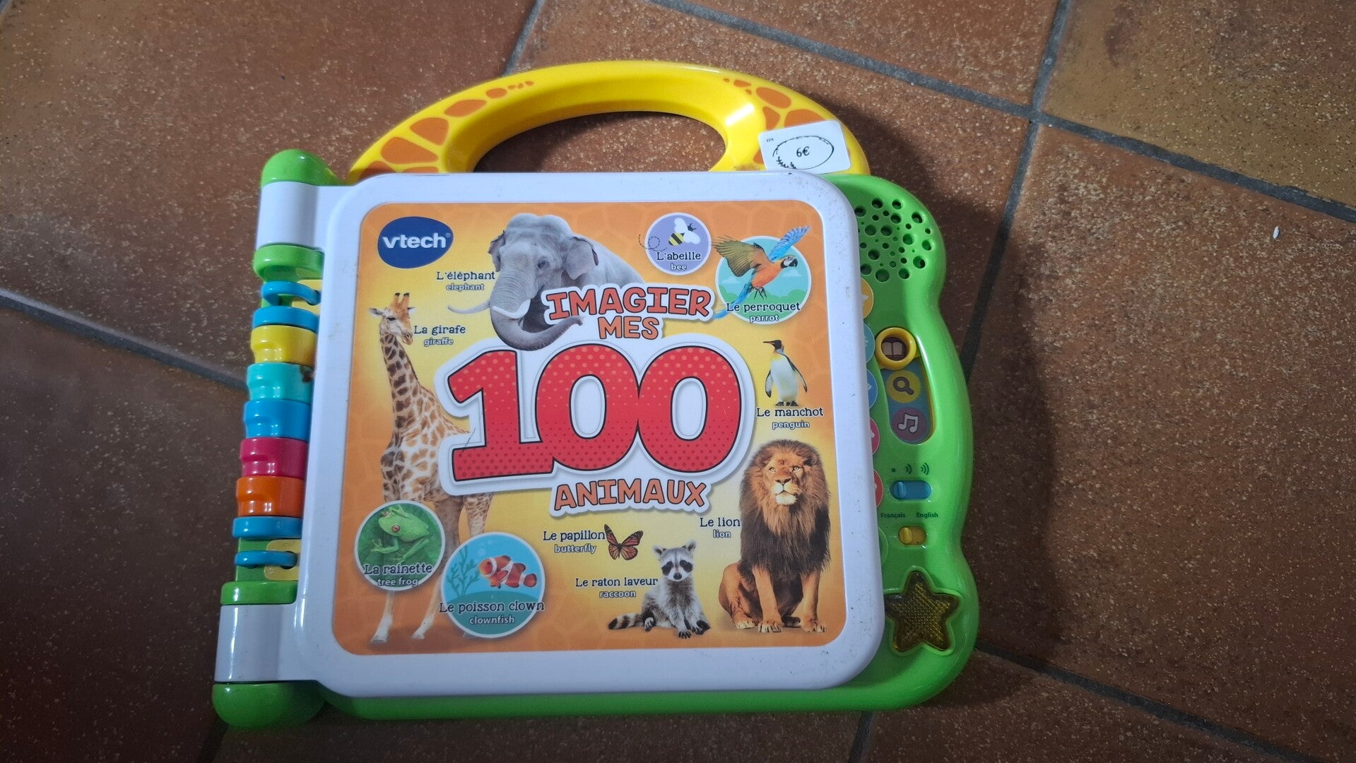 Mes 100 animaux (anglais/français)