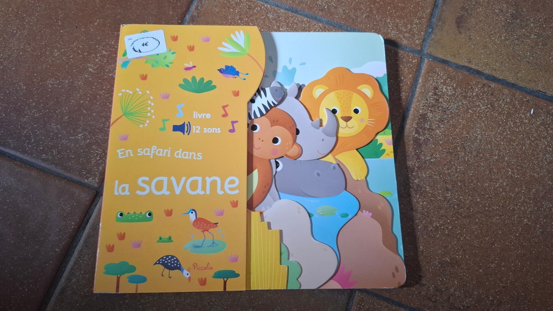 En safari dans la savane (avec bruits des animaux)