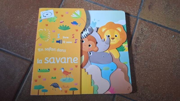En safari dans la savane (avec bruits des animaux)