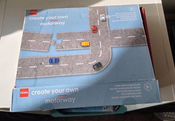 Pièces de circuit de voiture en feutrine