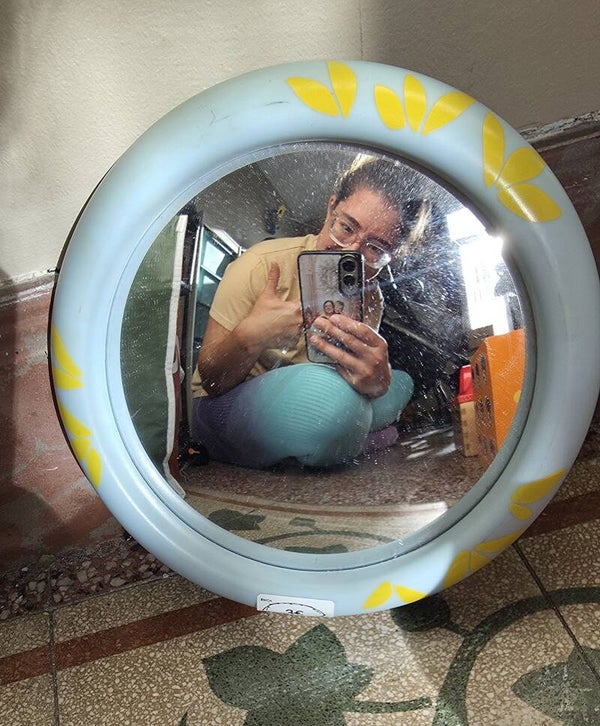 Miroir voiture ou parc