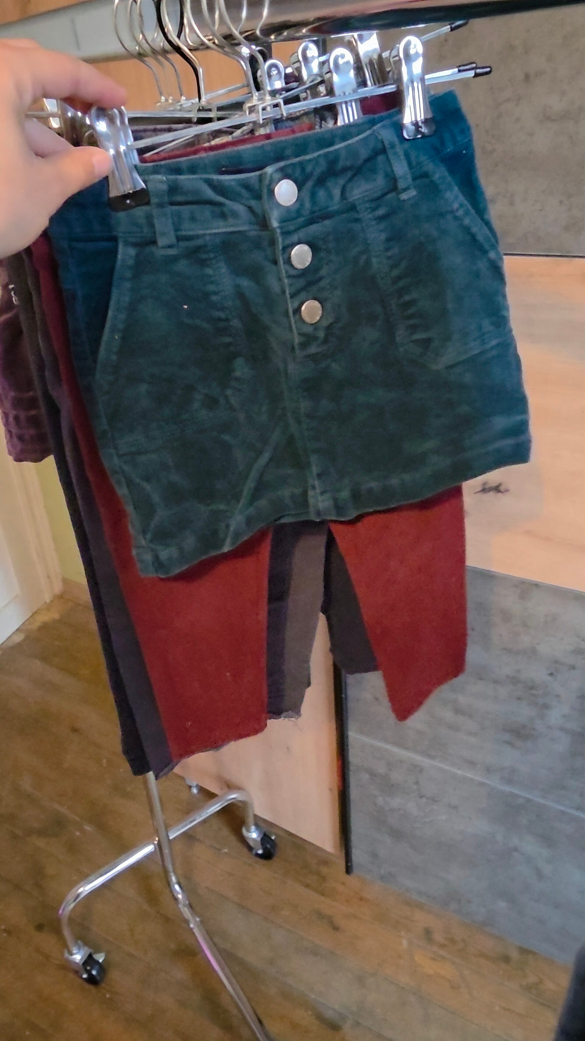 Jupe en velours FH98