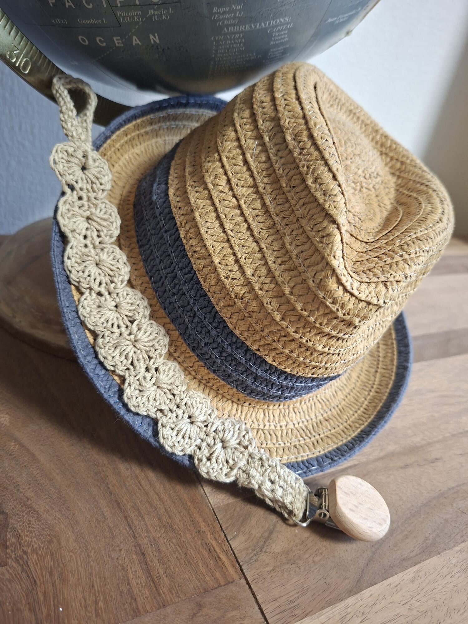 L'attache tutute en crochet