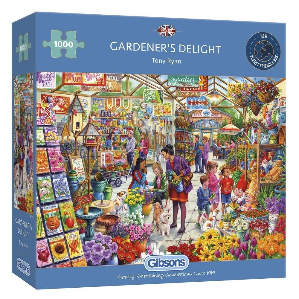 Gibsons Gardener's Delight 1000 stukjes