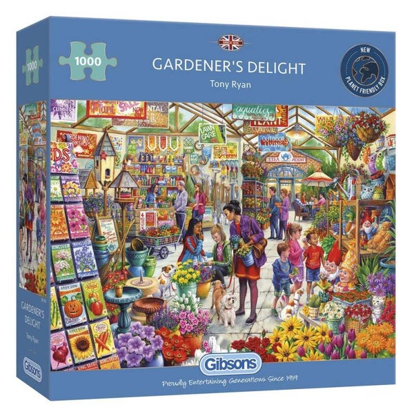 Gibsons Gardener's Delight 1000 stukjes