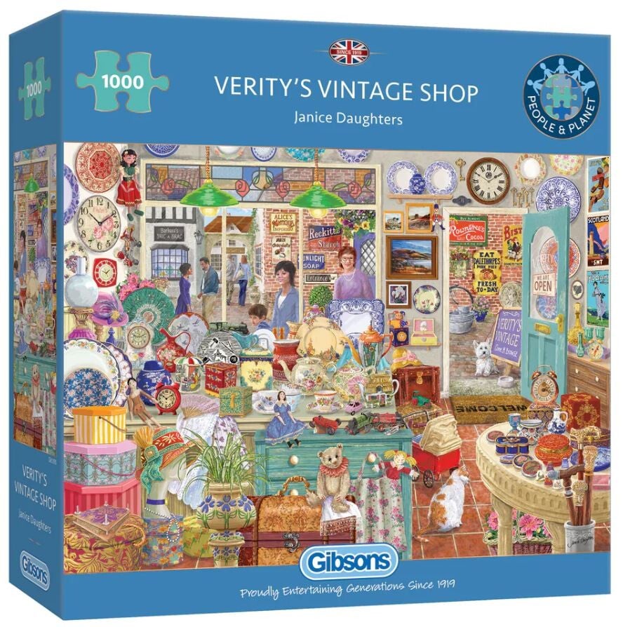 Gibsons Verity 's Vintage Shop 1000 stukjes