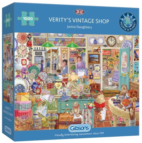 Gibsons Verity 's Vintage Shop 1000 stukjes