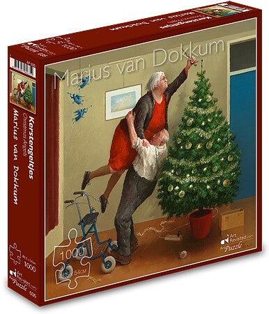 Marius van Dokkum Kerstengeltjes 1000 stukjes