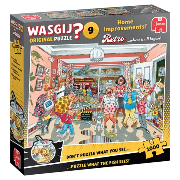 Wasgij Retro Original 9 Klein Verbouwinkje 1000 stukjes