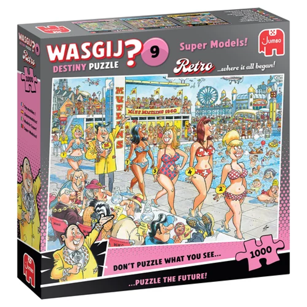 Wasgij Retro Destiny 9 Topmodellen 1000 stukjes