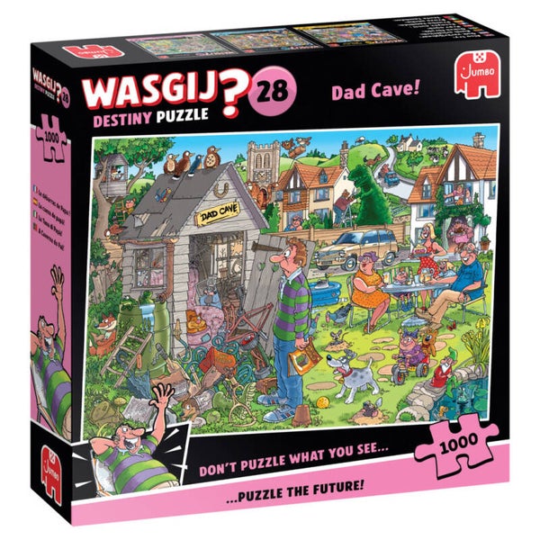 Wasgij Destiny 28 Dad Cave 1000 stukjes
