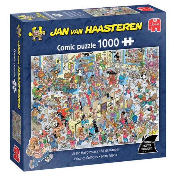 Jan van Haasteren Bij de Kapper 1000 stukjes