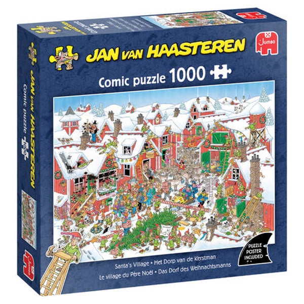 Jan van Haasteren Het Dorp van de Kerstman 1000 stukjes