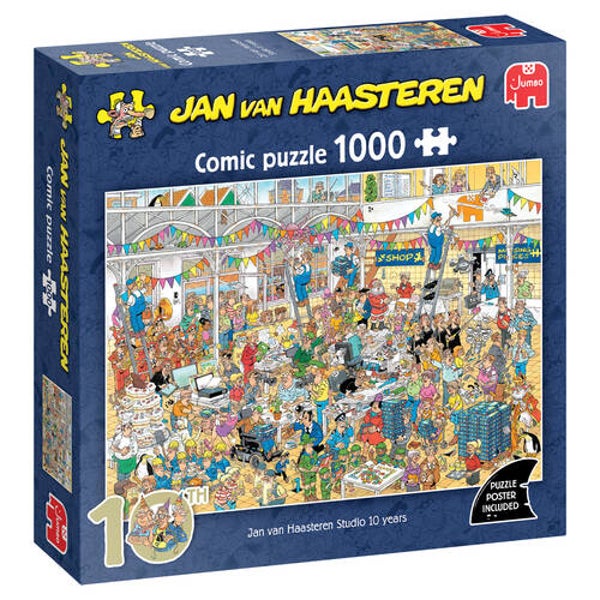 Jan van Haasteren Studio 10 Years 1000 stukjes