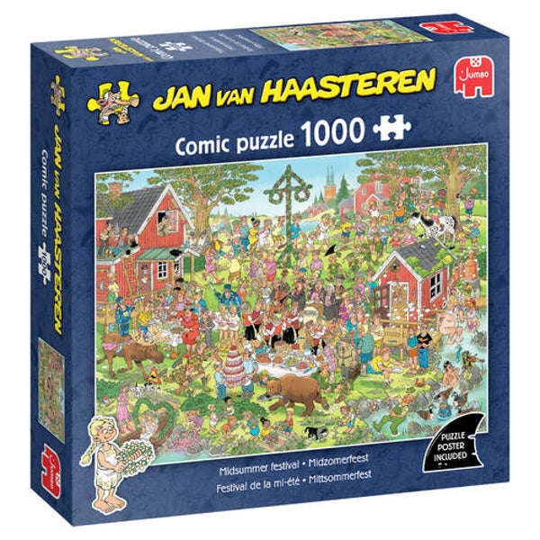 Jan van Haasteren Midzomerfestival 1000 stukjes