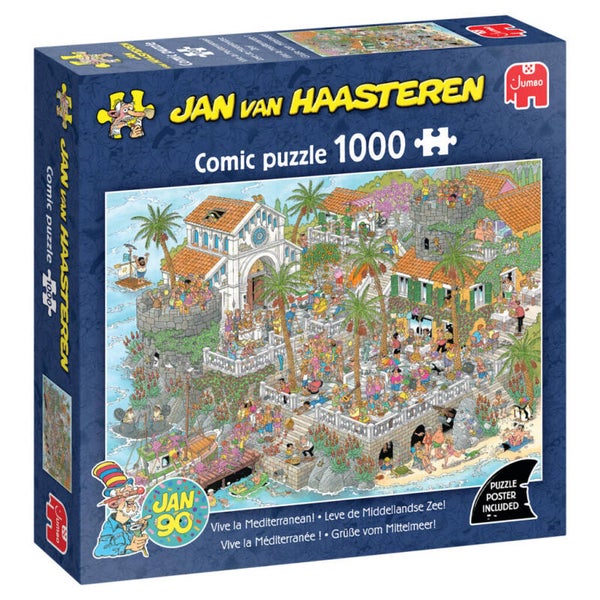 Jan van Haasteren Leve de Middellandse Zee 1000 stukjes