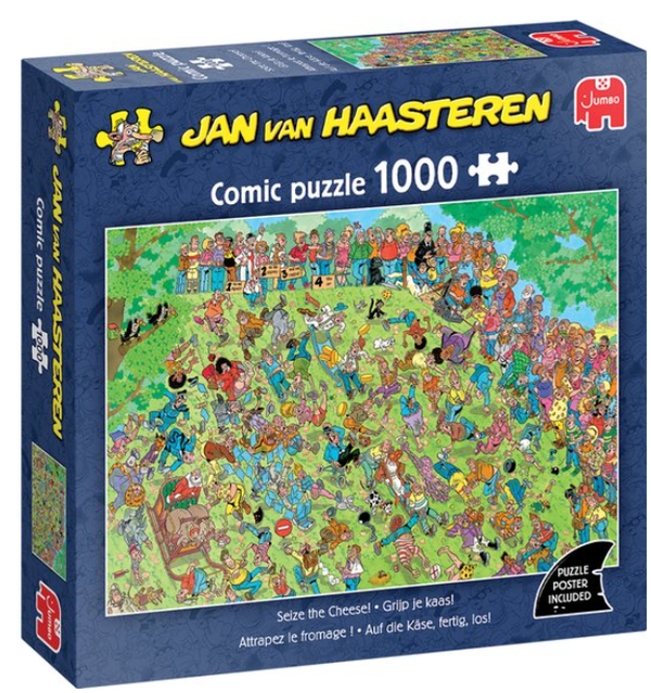 Jan van Haasteren Grijp Je Kaas 1000 stukjes