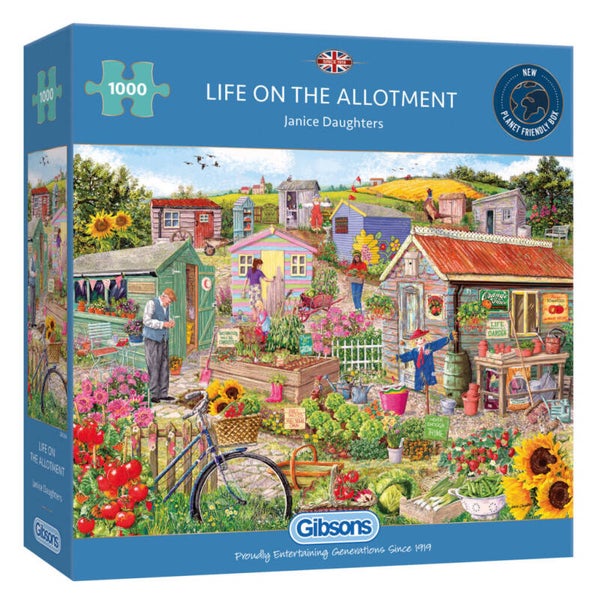 Gibsons Life On The Allotment 1000 stukjes