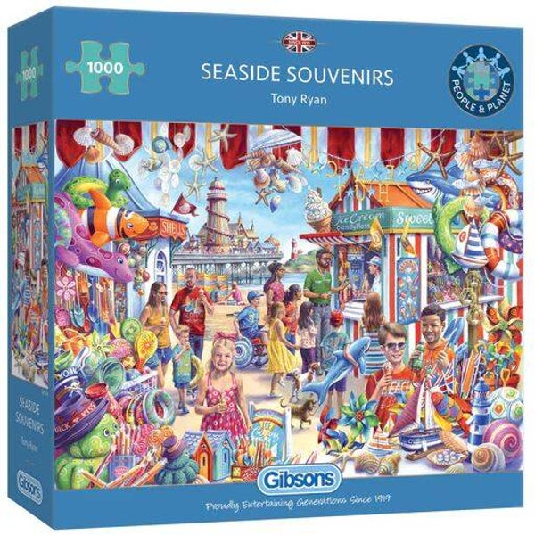 Gibsons Seaside Souvenirs 1000 stukjes