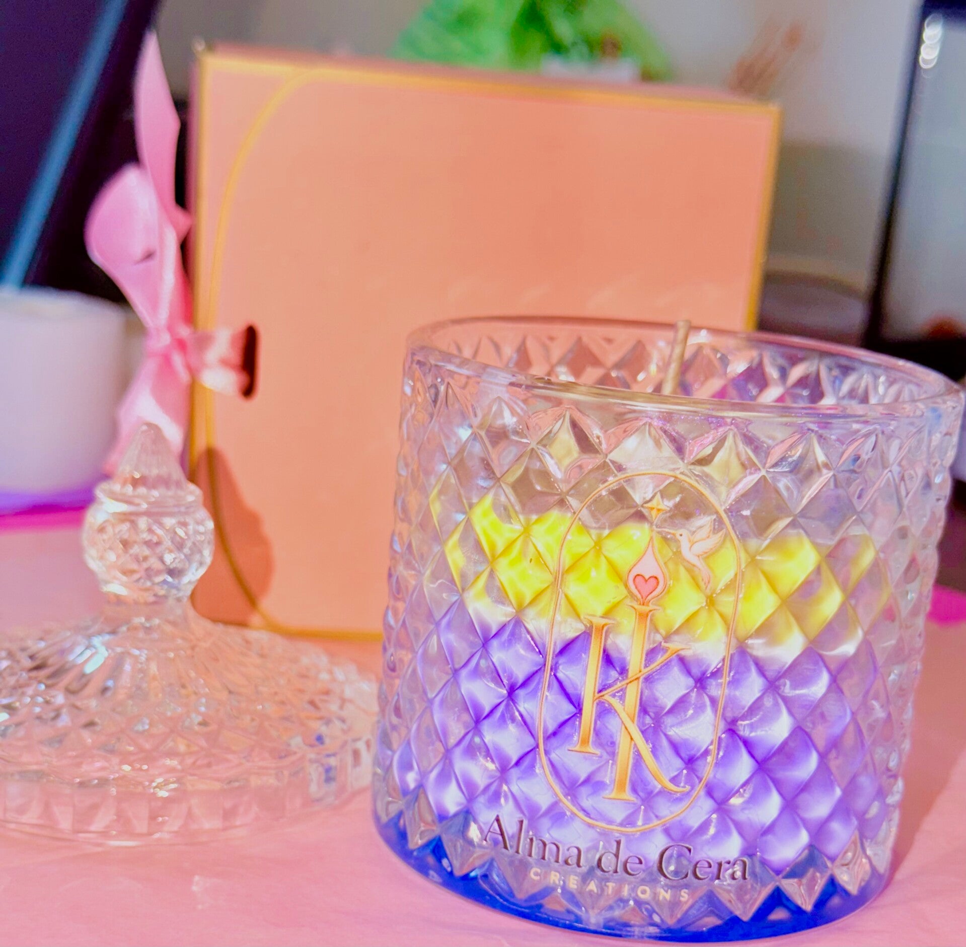 Lavanda y Gardenia | Lavender & Gardenia Soy Candle – 10 oz