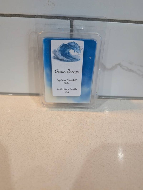 Ocean Breeze wax melts