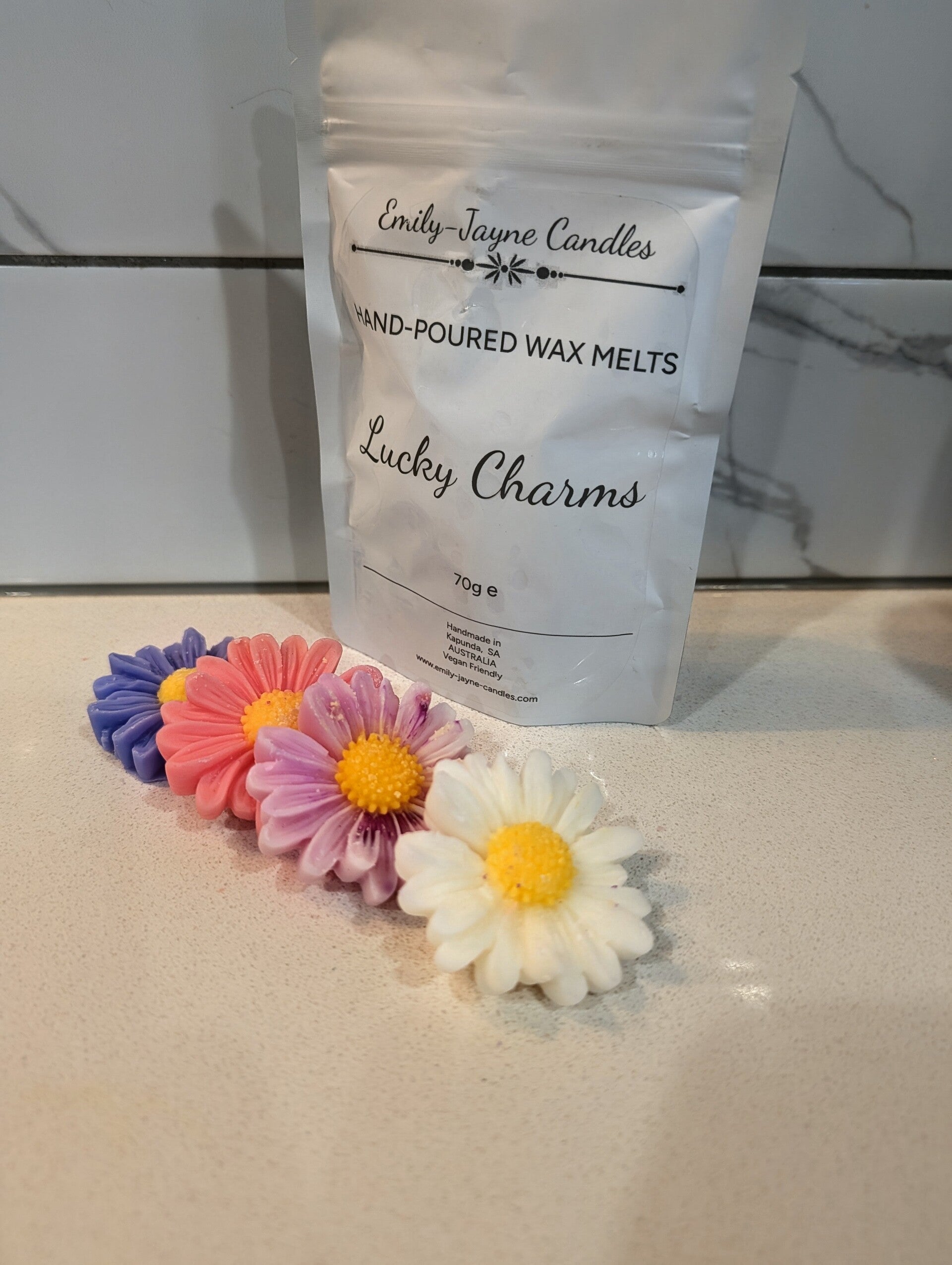 Lucky Chairm Daisy Wax Melt Set 70g