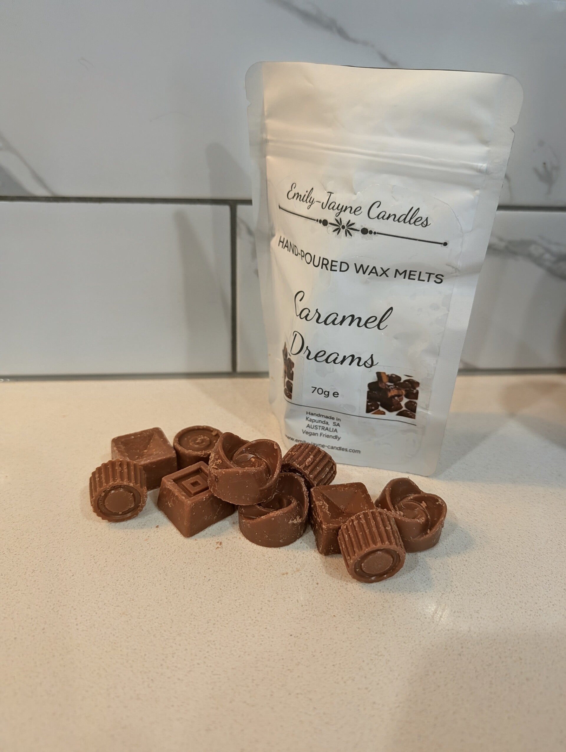 Caramel Dreams Wax Melt Satchet 70g