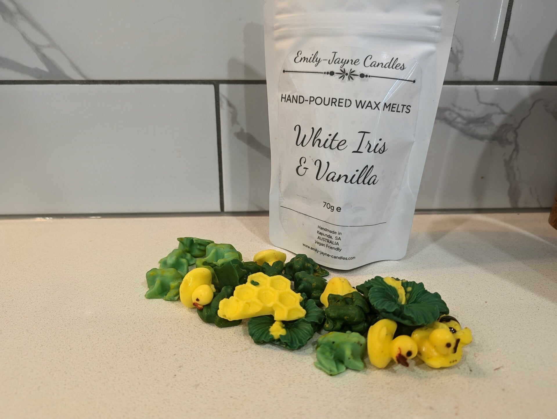 White Iris & Vanilla (Mummy-cation) Wax Melt Pouch 70g