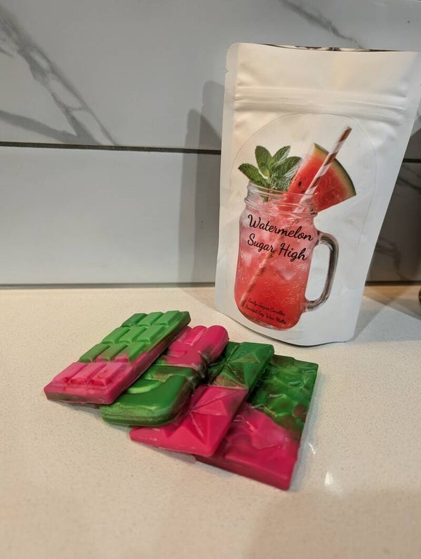 Watermelon Sugar High Wax Melt Snap Bars