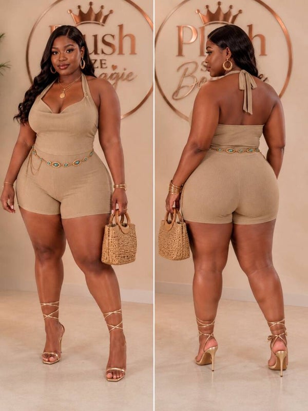 She got it Halter Romper