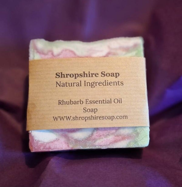 Rhubarb and Kaolin Soap