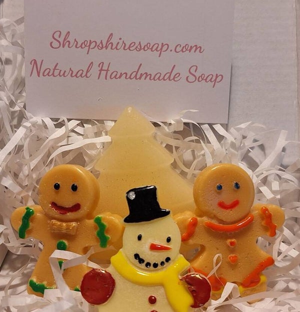 Four piece Wax Melt Christmas gift box