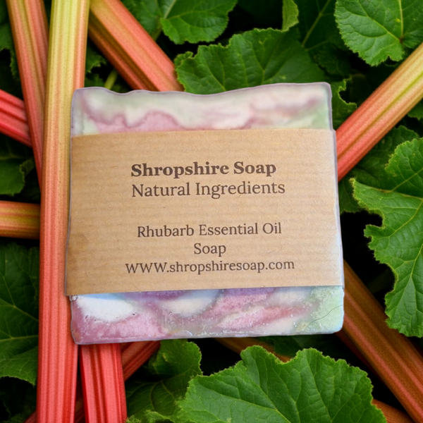 Shropshire Soap Rhubarb Delight Soap Bar £4.00 105g
