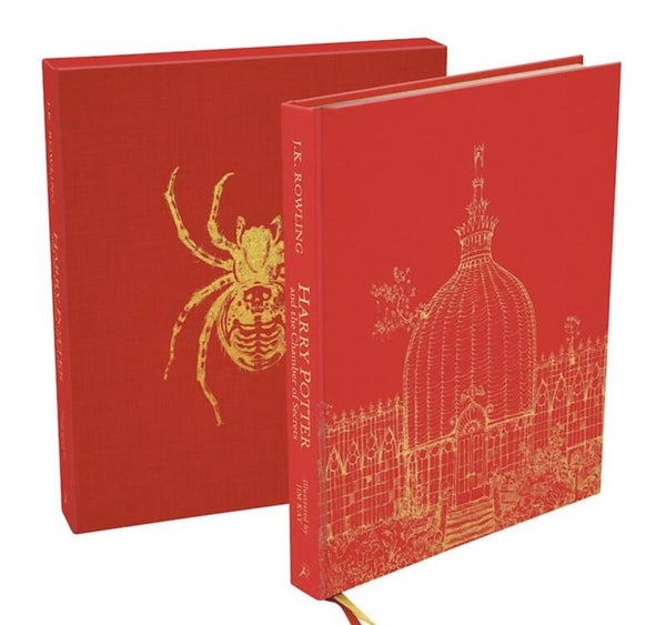 Harry Potter and the Chamber of Secrets Deluxe Illustrated Slipcase Edition