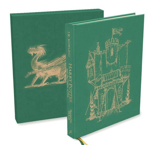 Harry Potter and the Goblet of Fire Deluxe Illustrated Slipcase Edition