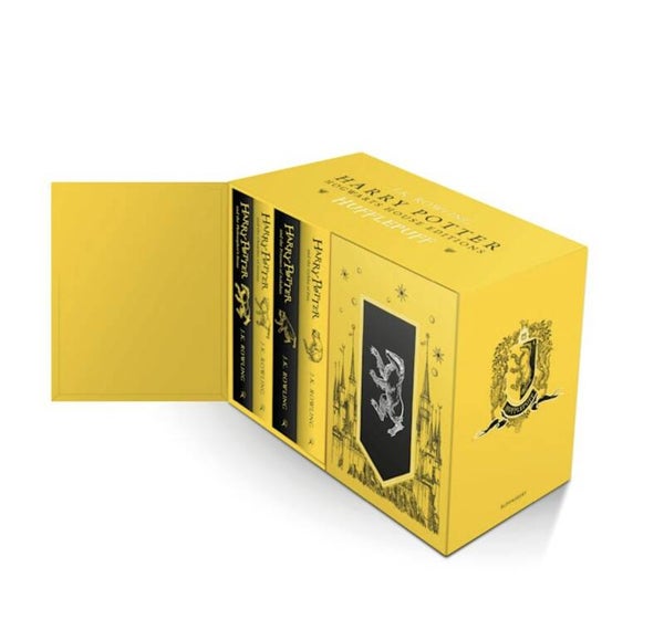Harry Potter Hufflepuff House Editions Hardback Box Set